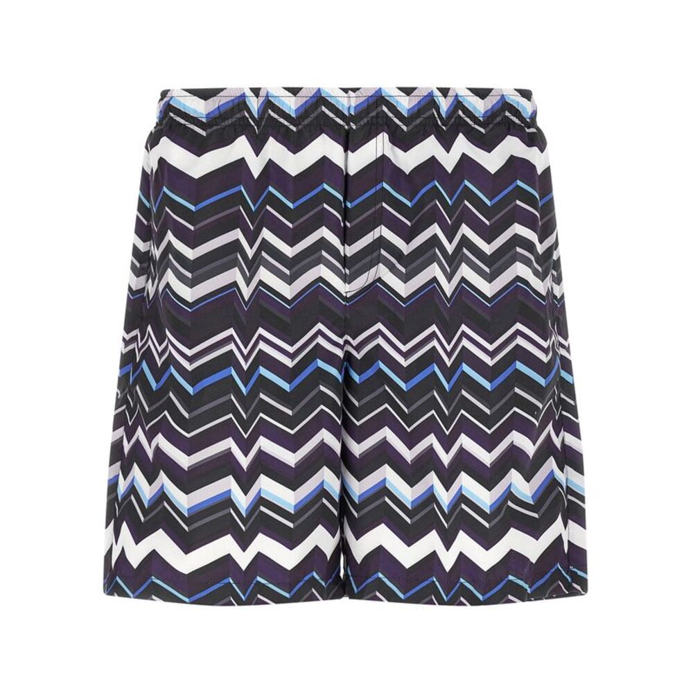 Missoni Men Irregular Zig Zag Swimsuit